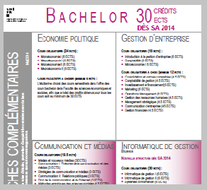 branche complémentaire 30 ECTS