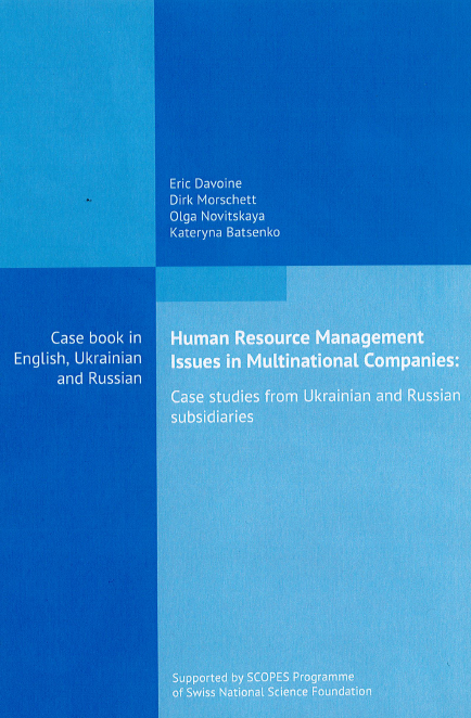 Buchcover HRM in Multinational Companies