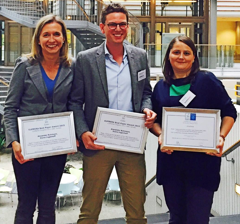Best paper awards und EUPRERA PhD Award