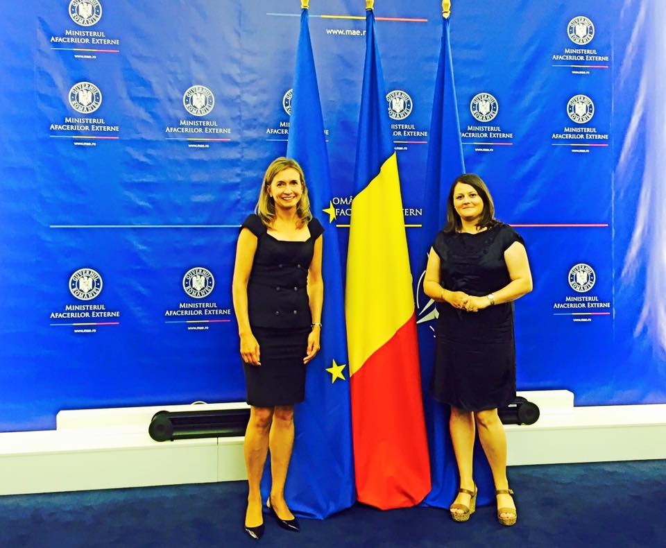 Konferenz am rumänischen