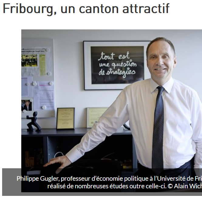 Fribourg un canton attractif
