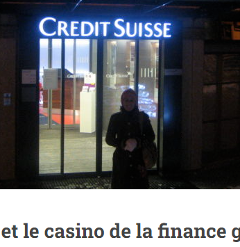 Les non-dits de l’économie, 14.11.2022: «Credit Suisse et le casino de la finance globale