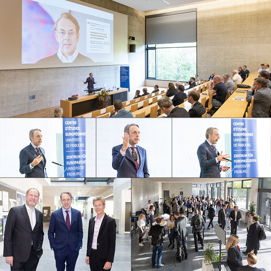Top-Investor und Alumnus Dr. Klaus Hommels als Redner am Europatag – Innovation in Europa